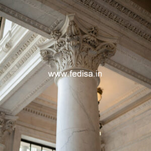 Marble Pillar Design for Entry Gate
