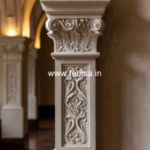 Marble Pillar Design for Premium Houses