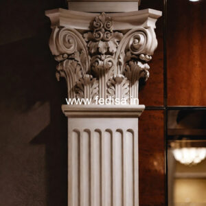 Marble Pillar Design for Exterior Beauty