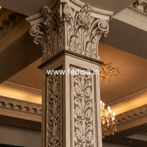 Classic Marble Pillars for Villa Exterior
