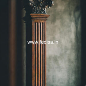 Wooden Pillar Design for Traditional House