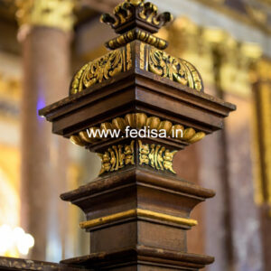 Wooden Pillar Design for Stylish Homes