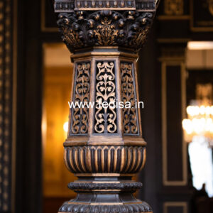 Wooden Pillar Designs That Impress Guests