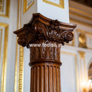Wooden Pillar Designs That Add Elegance