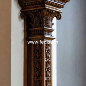 Wooden Pillar Designs That Look Classy