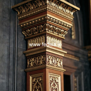 Wooden Pillar Designs for Elegant Decor