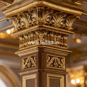 Wooden Pillar Designs That Feel Royal & Classy