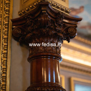 Wooden Pillar Designs That Feel Rich Interiors