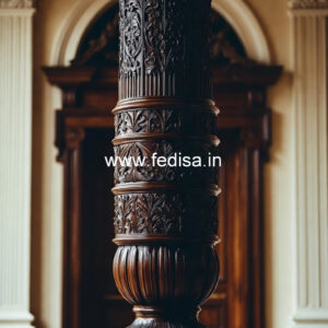 Wooden Pillar Designs That Feel Beautiful & Elegant