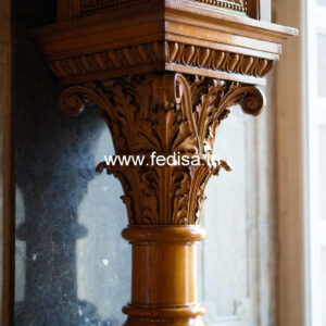 Wooden Pillar Designs That Feel Like Art Pieces