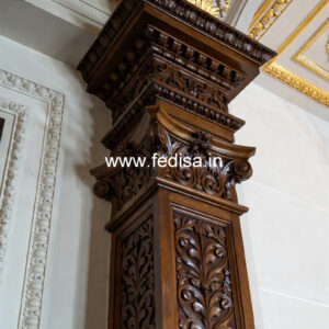 Wooden Pillar Designs That Look Timeless & Elegant