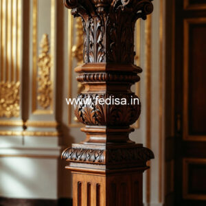 Wooden Pillar Designs That Feel High-End Living