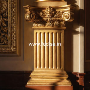 Wooden Pillar Design for Designer Homes