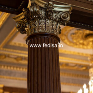 Wooden Pillar Design for Home Styling