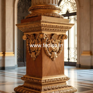 Stylish Wooden Pillar Designs for Home Decor