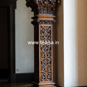 Wooden Pillar Designs That Elevate Interiors