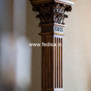Wooden Pillar Designs for Interior Goals