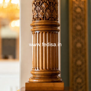 Wooden Pillar Designs That Look Like Art