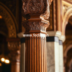 Wooden Pillar Designs That Look Designer