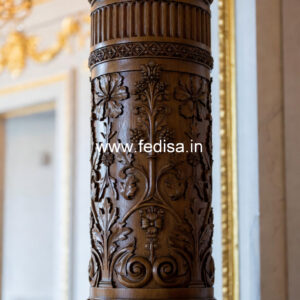 Wooden Pillar Designs That Make Homes Look Rich