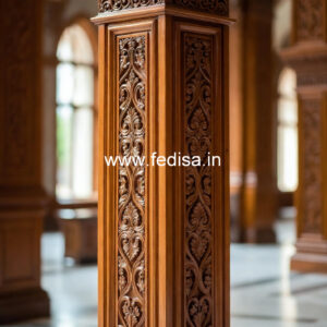 Wooden Pillar Designs That Feel Designer