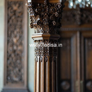 Wooden Pillar Designs That Feel Premium Interiors
