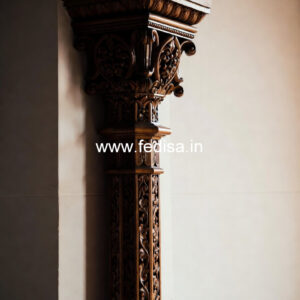 Wooden Pillar Designs That Feel Elegant & Rich