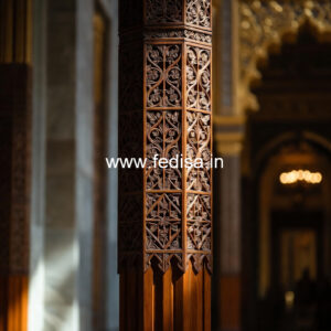 Wooden Pillar Designs That Look Like Luxury Decor