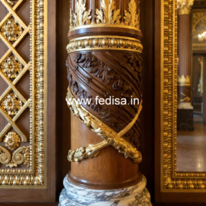 Wooden Pillar Designs That Feel Beautiful Interiors
