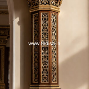 Wooden Pillar Design for Interior Concepts