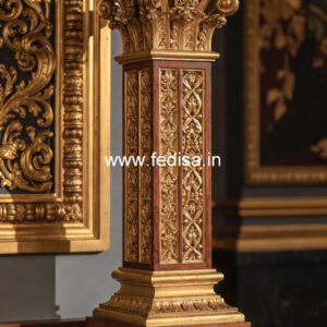 Wooden Pillar Designs That Add Royal Touch