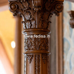 Unique Wooden Pillar Designs for Interior Styling