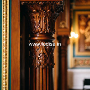 Wooden Pillar Designs That Impress Guests