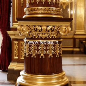 Wooden Pillar Designs That Look Luxury