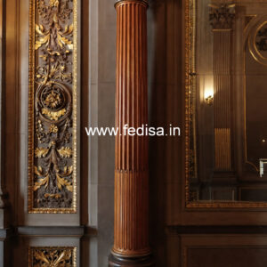 Wooden Pillar Designs for Rich Look