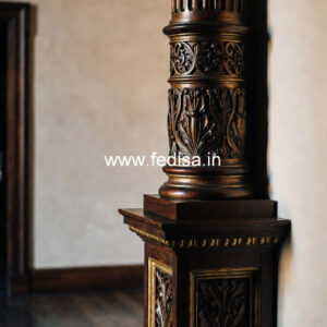 Wooden Pillar Designs That Look Designer