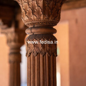 Wooden Pillar Designs for Elegant Living