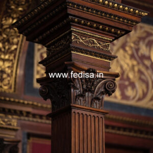 Wooden Pillar Designs That Feel Elegant & Stylish