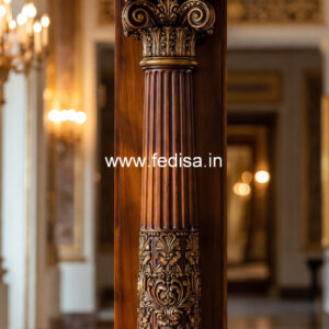Wooden Pillar Designs That Feel Rich Interiors