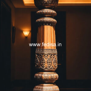 Wooden Pillar Designs That Feel High Luxury