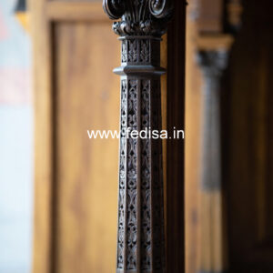Wooden Pillar Designs That Feel Royal Interiors