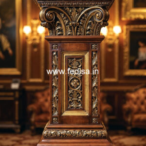 Wooden Pillar Design for Decorative Columns