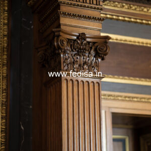 Wooden Pillar Design for Interior Concepts