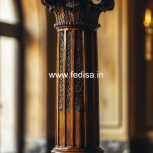 Wooden Pillar Design for Sophisticated Homes