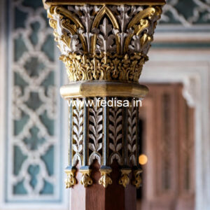 Wooden Pillar Designs with Premium Finish