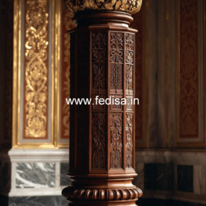 Wooden Pillar Designs That Feel Royal