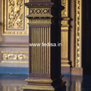 Wooden Pillar Designs for Elegant Spaces