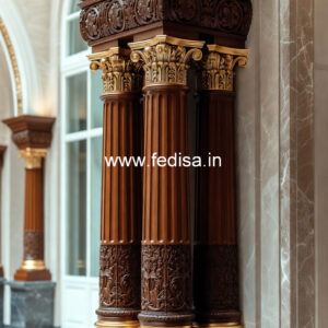 Wooden Pillar Designs That Add Beauty