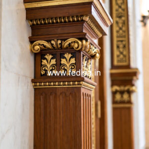 Wooden Pillar Designs That Add Style