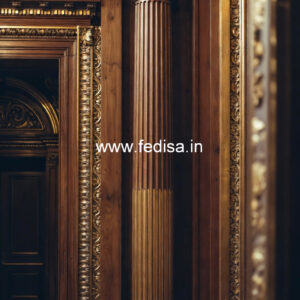 Wooden Pillar Designs for Luxury Feel